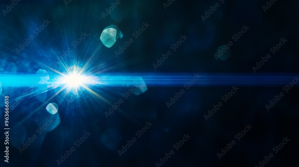Bright Blue Light Burst Bright Blue Light Burst