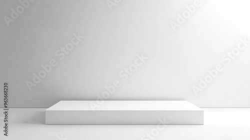 Wallpaper Mural Minimalist White Display Platform Torontodigital.ca