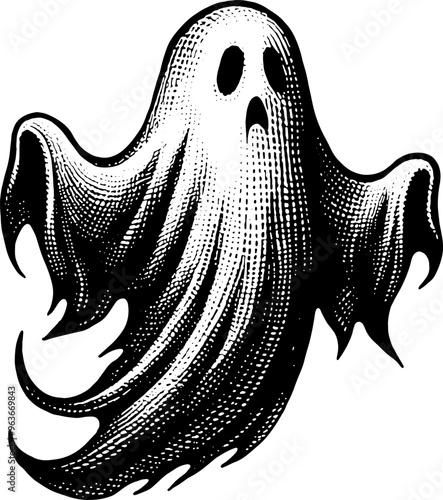 Spooky Ghost Or Phantom