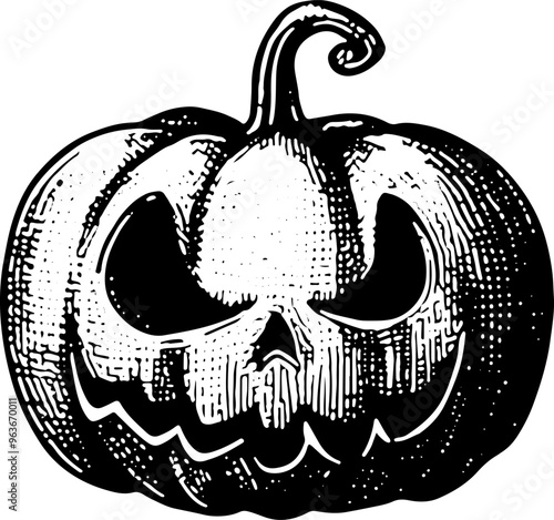 Jack O’ Lantern Or Halloween Pumpkin 