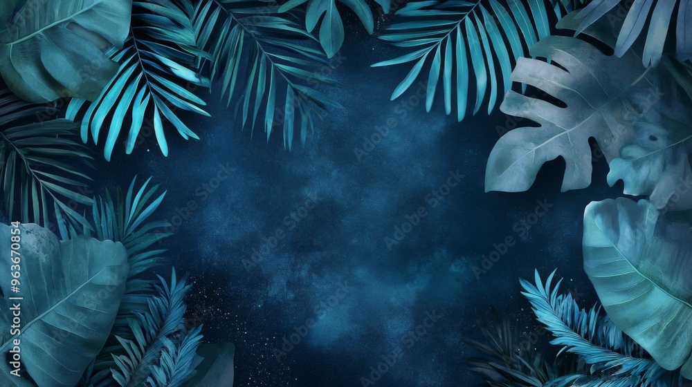 Tropical Leaf Background Tropical Leaf Background