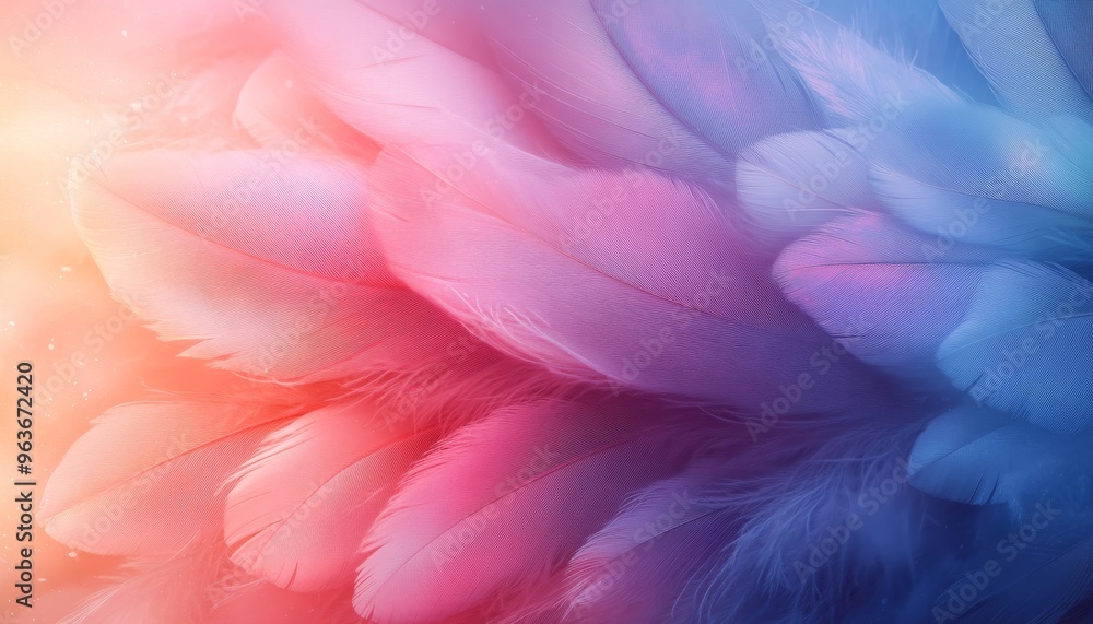Feathers, background. Generative AI Feathers, background. Generative AI