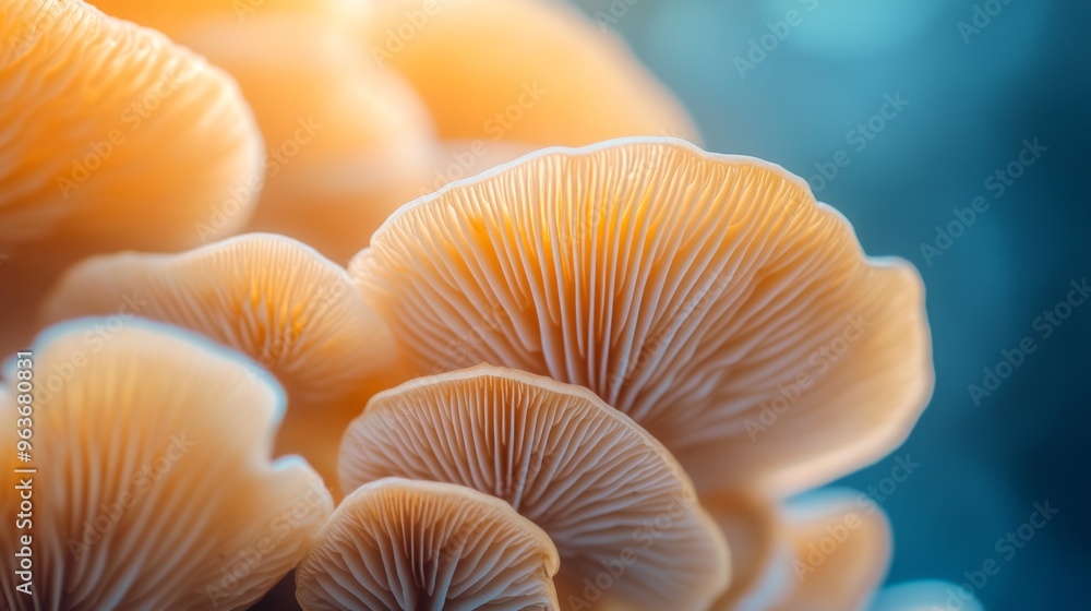 Delicate Mushroom Gills Delicate Mushroom Gills