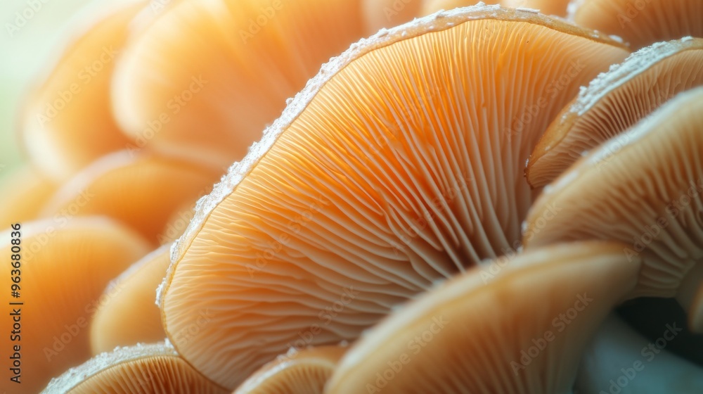 Delicate Golden Mushrooms Delicate Golden Mushrooms