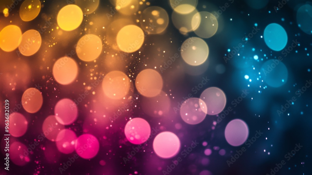Colorful Bokeh Background Colorful Bokeh Background