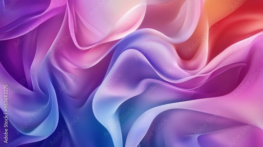 Obraz premium Abstract Colorful Waves