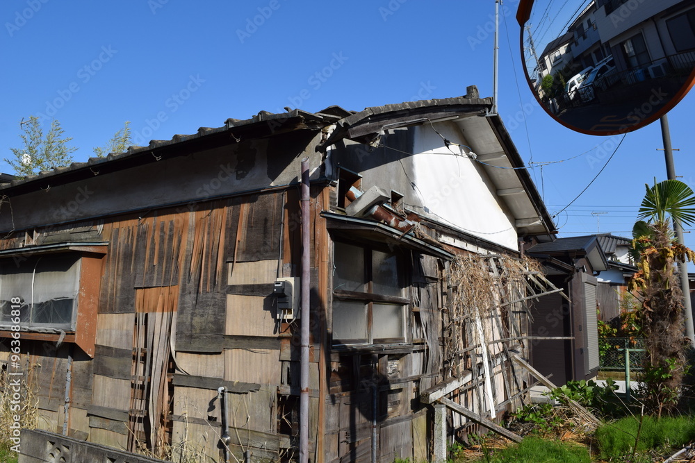 空き家になった日本の住宅 空き家になった日本の住宅