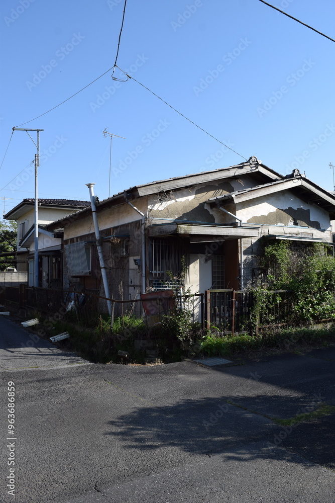 空き家になった日本の住宅