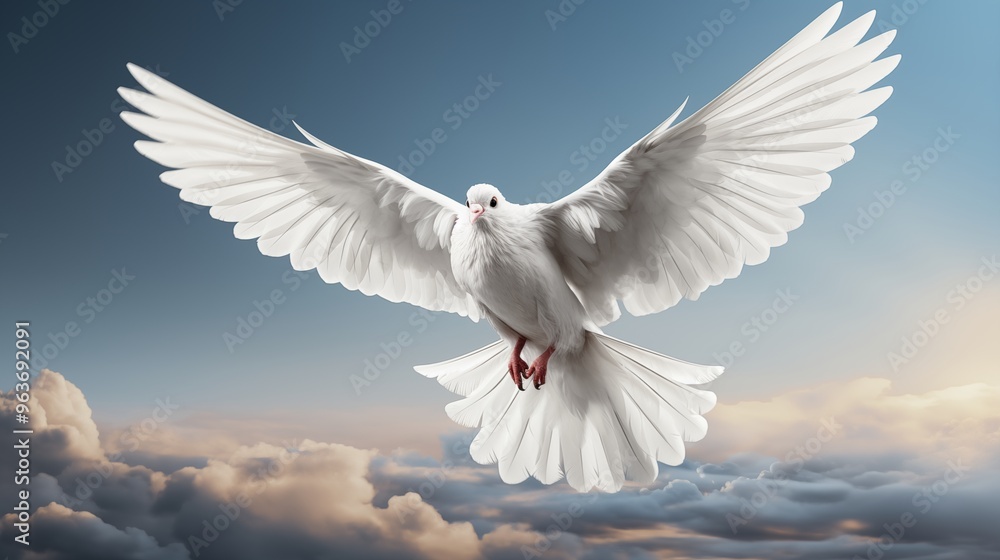 white dove flying on the transparent background white dove flying on the transparent background