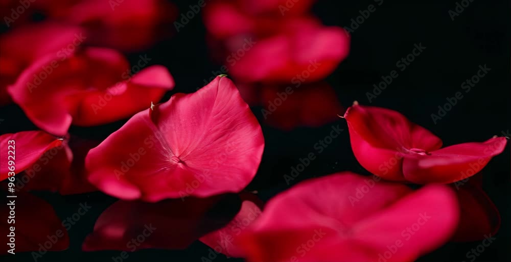 red rose on black background, close up red rose on black background, close up