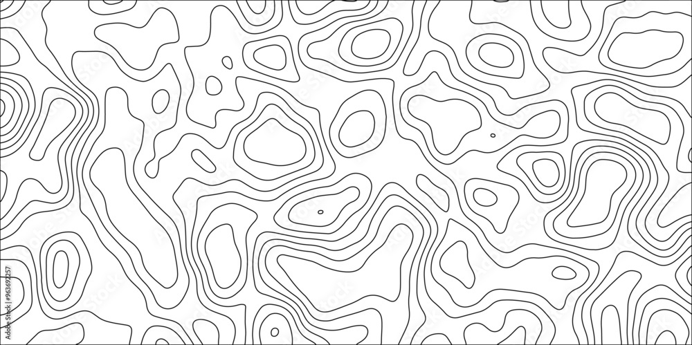 Contour map background. Geography scheme and terrain. Topography grid map. Stylized topographic contour map. Geographic line mountain relief. Abstract lines or wavy backdrop background.
Contour map background. Geography scheme and terrain. Topography grid map. Stylized topographic contour map. Geographic line mountain relief. Abstract lines or wavy backdrop background.