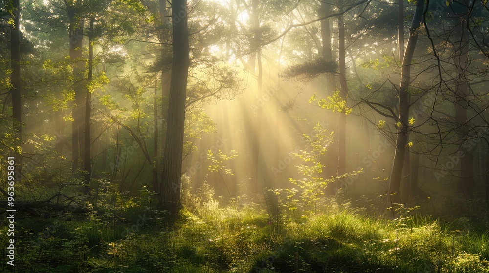 Fototapeta premium Morning sunlight