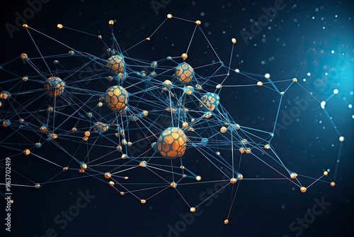 Nanotechnology in Electronics and Medicine, High - tech Background