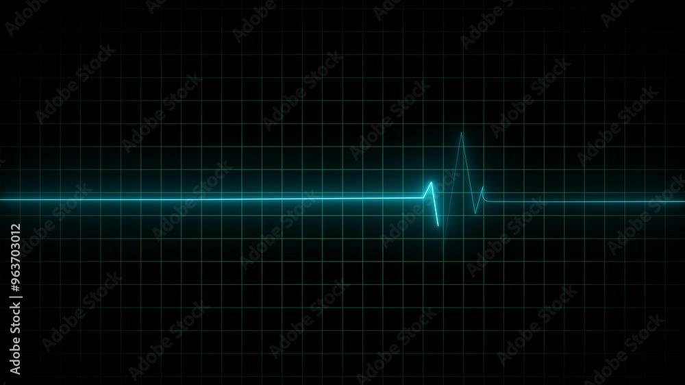 neon symbol design sign amazing cool, colorful abstract background looped motion 4K. Heart rate monitor electrocardiogram beautiful bright glowing design looping on black neon symbol design sign amazing cool, colorful abstract background looped motion 4K. Heart rate monitor electrocardiogram beautiful bright glowing design looping on black
