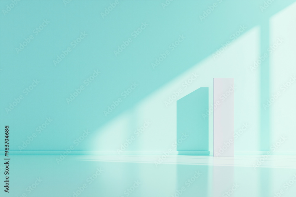 Minimalist Architecture with Sunlight and Shadow Minimalist Architecture with Sunlight and Shadow