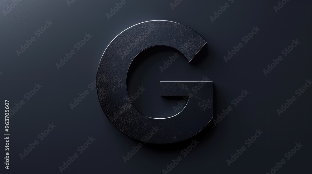 Innovative G logo with a 3D effect and minimalistic design elements Innovative G logo with a 3D effect and minimalistic design elements