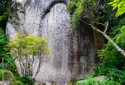 Fototapeta 京都、笠置寺の磨崖仏