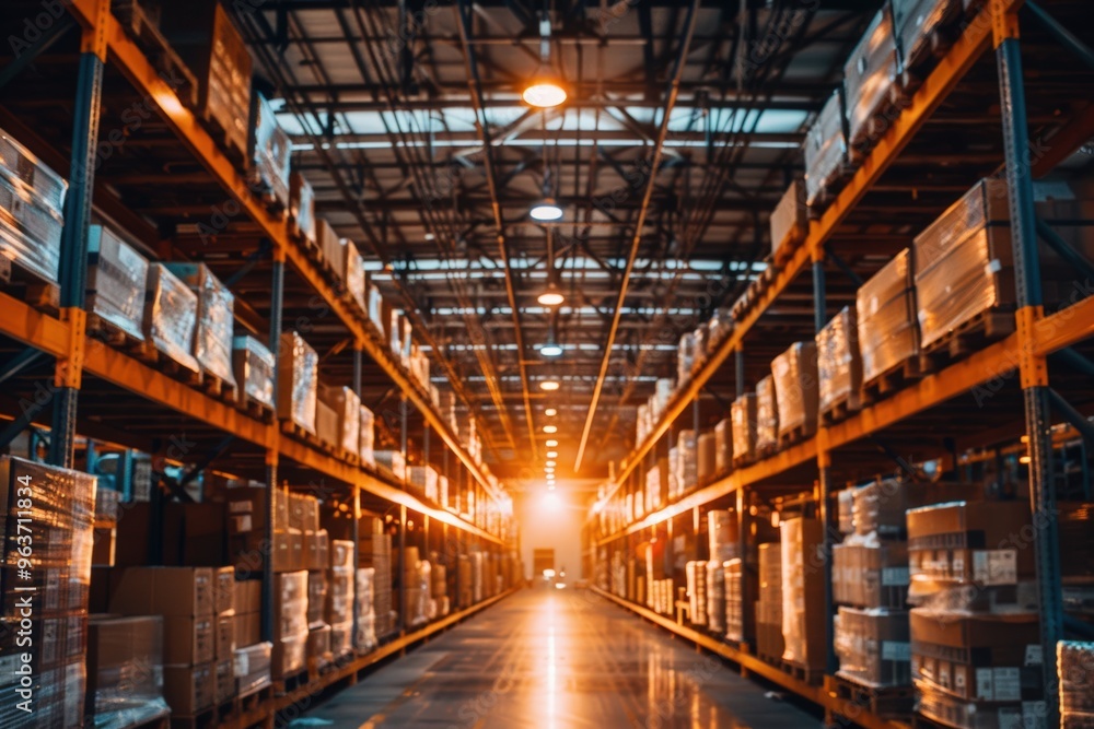 Sustainable Logistics Warehouse with Energy Efficient Lighting and Automated Systems Sustainable Logistics Warehouse with Energy Efficient Lighting and Automated Systems