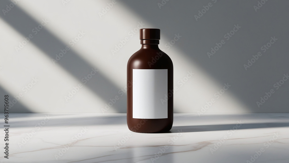Mockup bottle wide shot with delicate lighting v2 Mockup bottle wide shot with delicate lighting v2