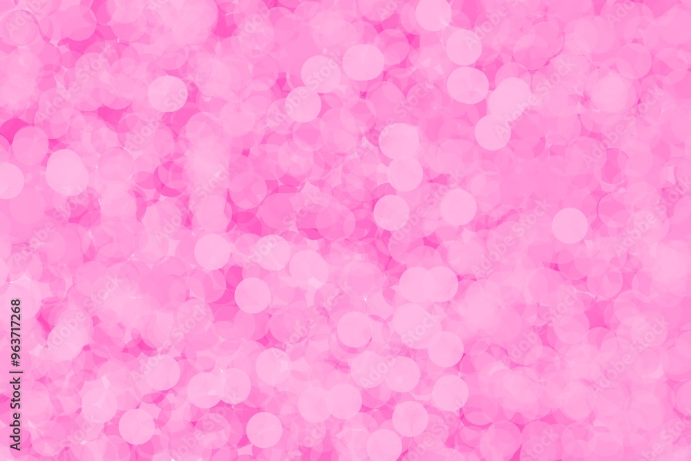 Fototapeta premium Pink background, background, background with bubbles, background with petals