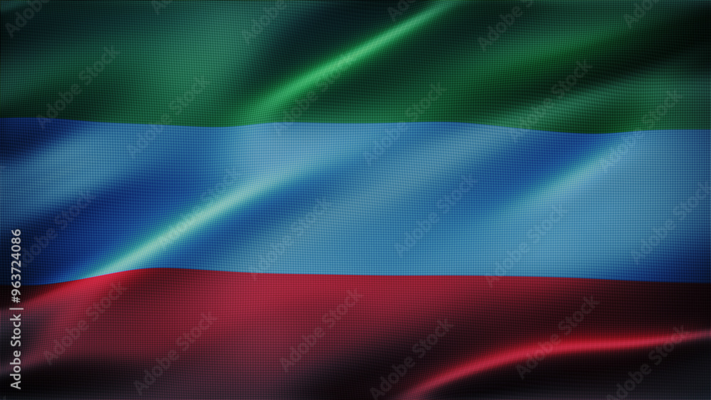 Dagestan Flag 8K Zoom in Dagestan Flag 8K Zoom in