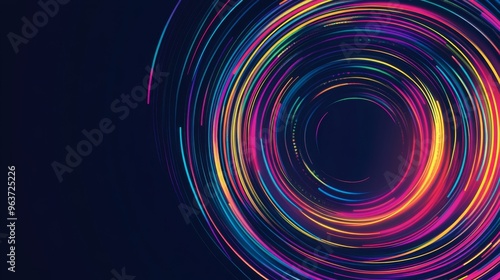 Vibrant Circular Motion