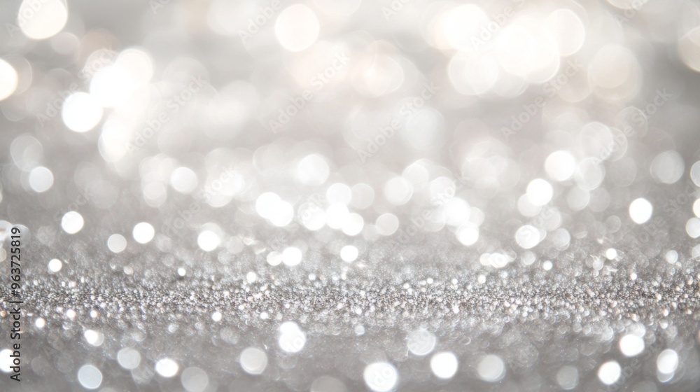 Sparkling Silver Background Sparkling Silver Background