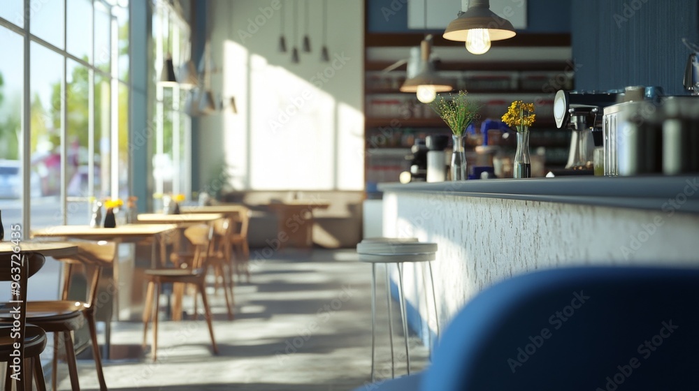 Modern Café Interior Modern Café Interior