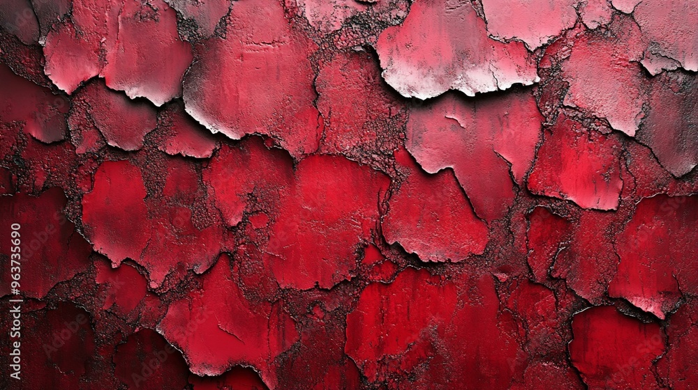 Bold abstract red wall background with textured details, ideal for creating striking and dynamic design projects. Generative AI Bold abstract red wall background with textured details, ideal for creating striking and dynamic design projects. Generative AI