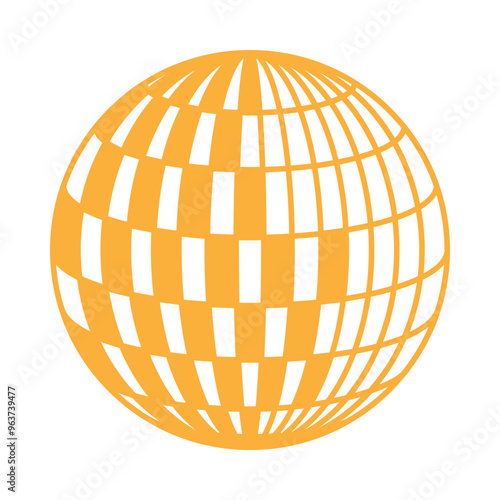 Globe icon template