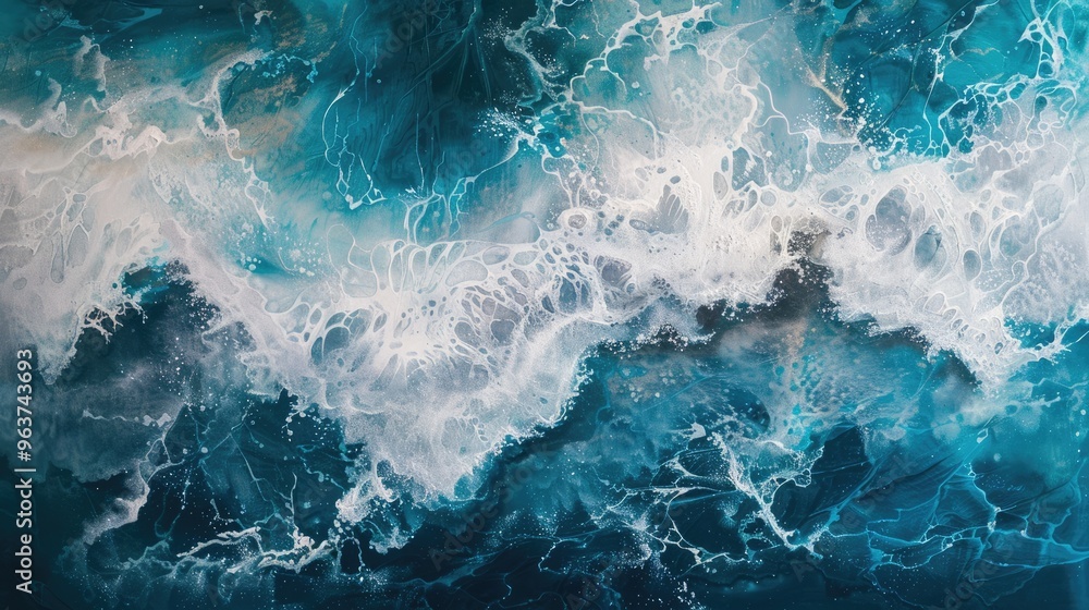Fototapeta premium Oceanic Waves