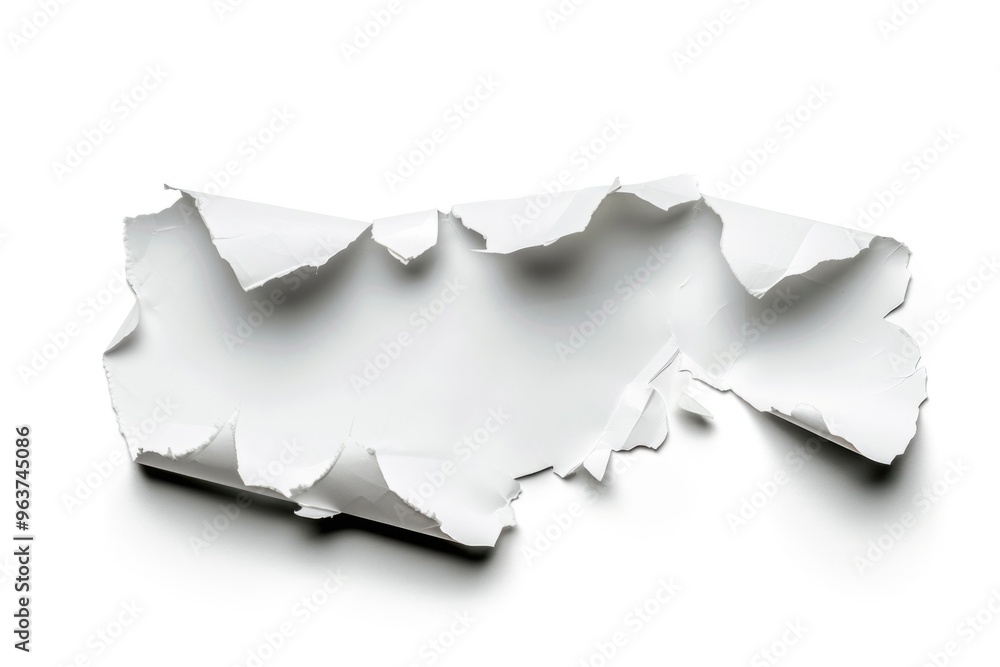 A ripped corner of a paper, possibly important information or a clue A ripped corner of a paper, possibly important information or a clue