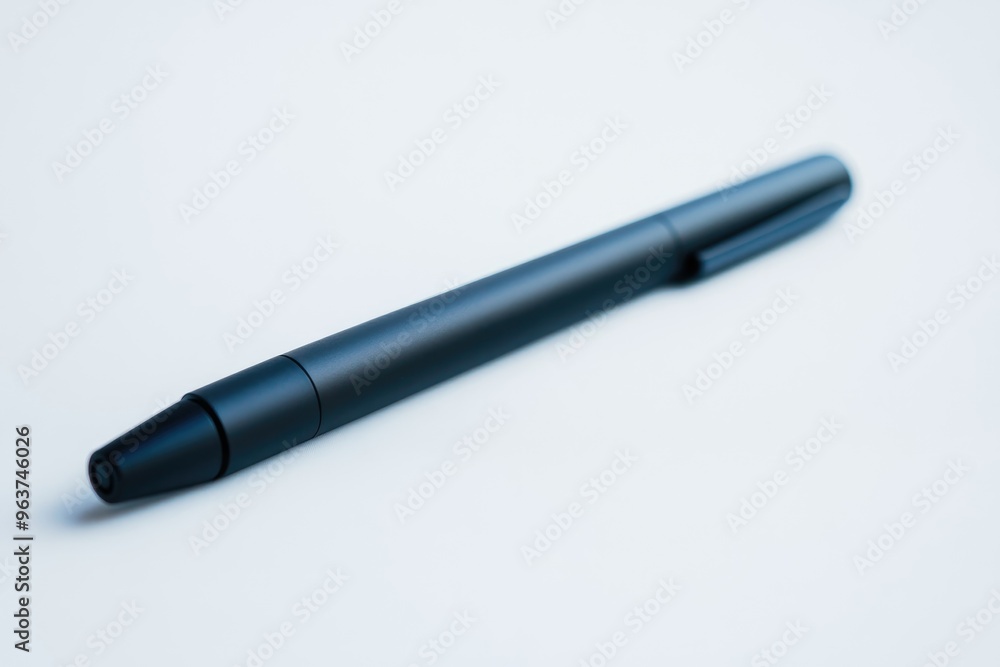 Black Pen on a White Surface Black Pen on a White Surface