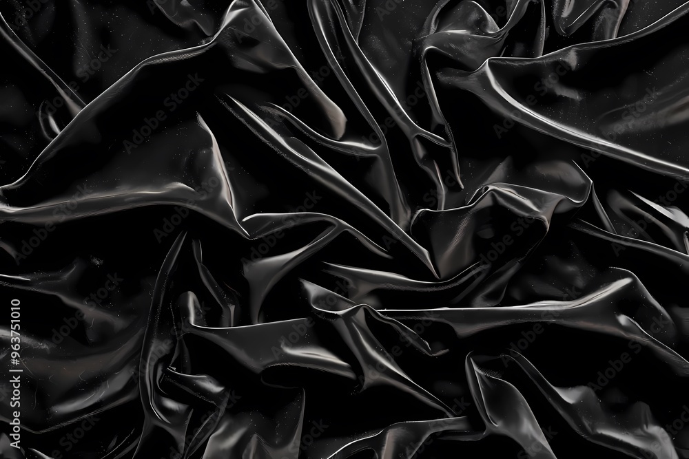 Abstract Black Fabric Texture Abstract Black Fabric Texture
