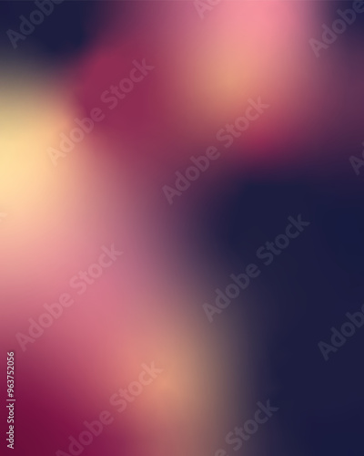 A galaxy background with a stunning gradient and blur effect, blending glowing stars, nebulae, and planets, creating a mysterious and beautiful outer space atmosphere