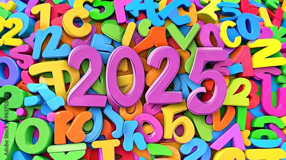 Vibrant New Year 2025 Celebration Generative AI Vibrant New Year 2025 Celebration Generative AI