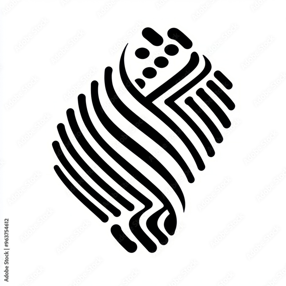 Minimalist Black and White Geometric Logo Design on a Pure White Background Minimalist Black and White Geometric Logo Design on a Pure White Background