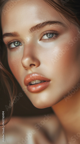  Portrait of Beautiful Women, Skincare Model