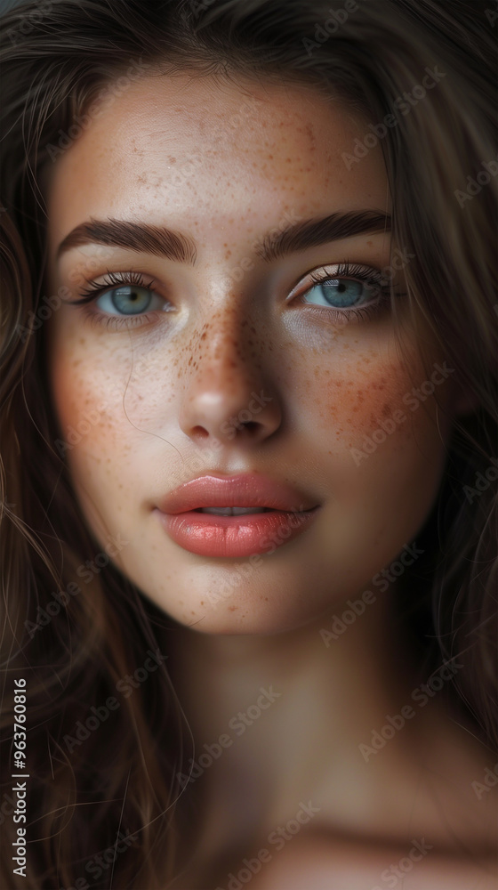 Portrait of Beautiful Women, Skincare Model Portrait of Beautiful Women, Skincare Model