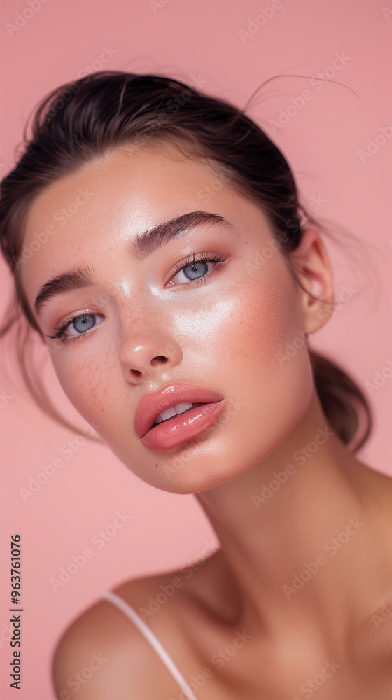 Portrait of Beautiful Women, Skincare Model Portrait of Beautiful Women, Skincare Model