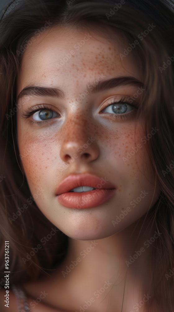 Portrait of Beautiful Wome, Skincare Model Portrait of Beautiful Wome, Skincare Model