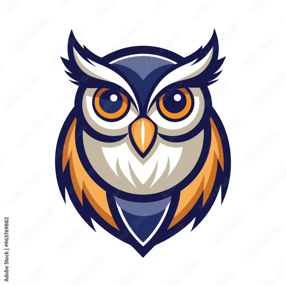 vector beautiful owl logo design vector beautiful owl logo design
