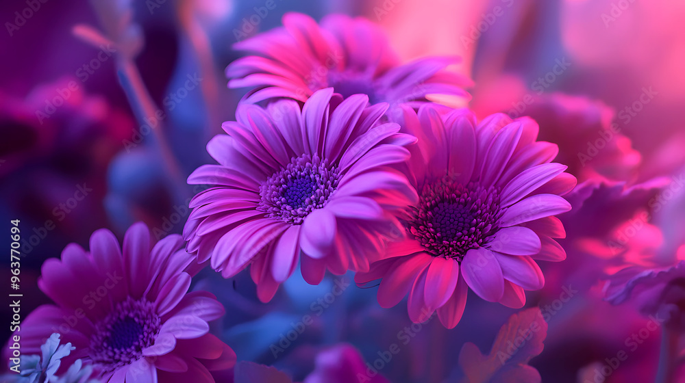 The beauty of nature is amplified by flowers in brilliant magenta tones The beauty of nature is amplified by flowers in brilliant magenta tones