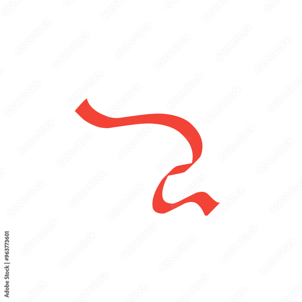 red confetti ribbon line red confetti ribbon line