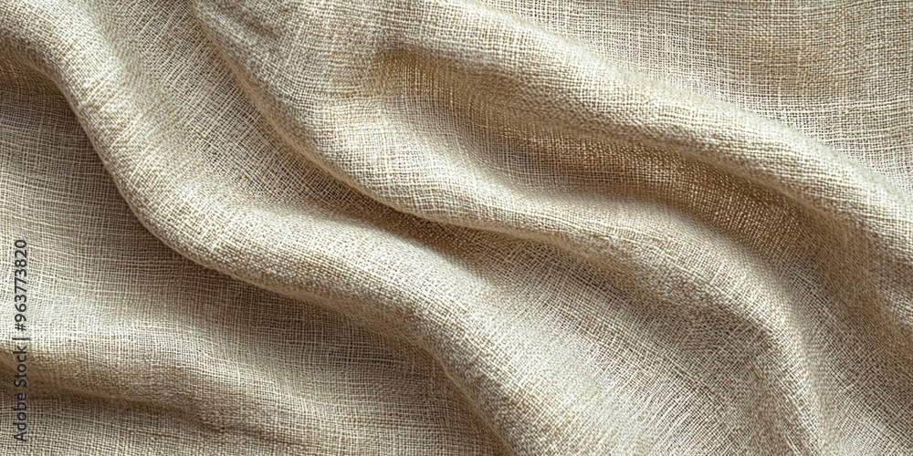 Close-up of beige fabric Close-up of beige fabric