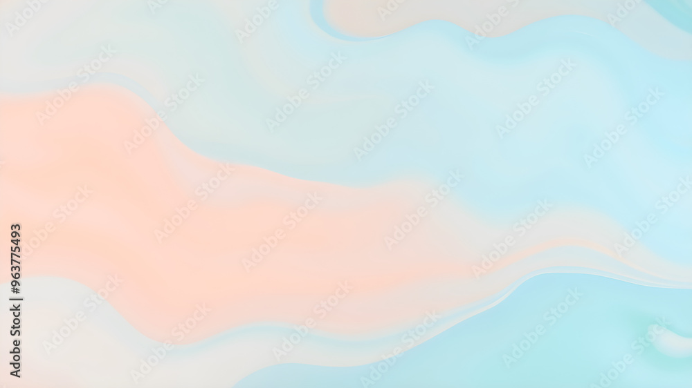 Fototapeta premium Pastel Fluidity Liquid Abstract Background