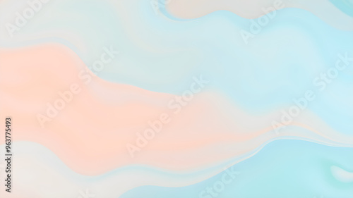 Pastel Fluidity Liquid Abstract Background
