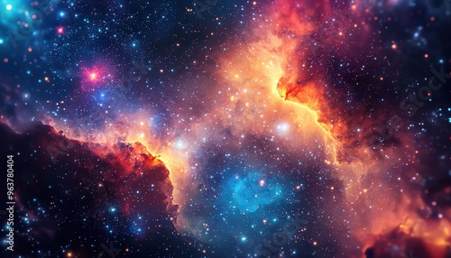 Cosmic clouds in space