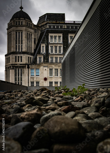 building in the city