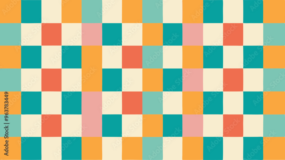 seamless pattern with squares seamless pattern with squares